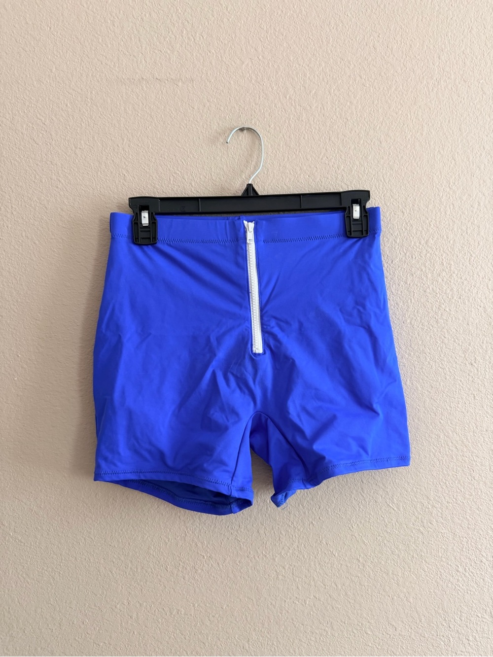 Skims Sport Zipper Swim Short Bottoms